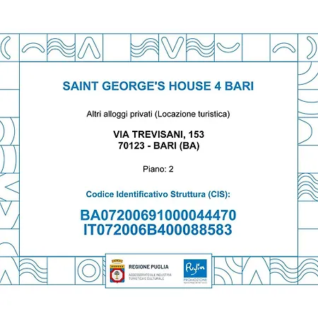 Saint George's House 4 Apartament Bari